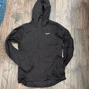 Patagonia Black Houdini Windbreaker Jacket